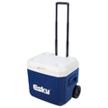 Esky 52L Wheeled Hard Cooler with Drain & Telescopic Handle Blue/White