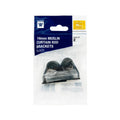 Windoware Black Curtain Rod Muslin Bracket - 16mm - Black - Plastic - 2 Pack - SuperSaverAU - view 4