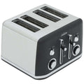 Sunbeam Alinea Select 4 Slice Toaster - Black, Nine Browning Settings, Dual Controls - TA2740K
