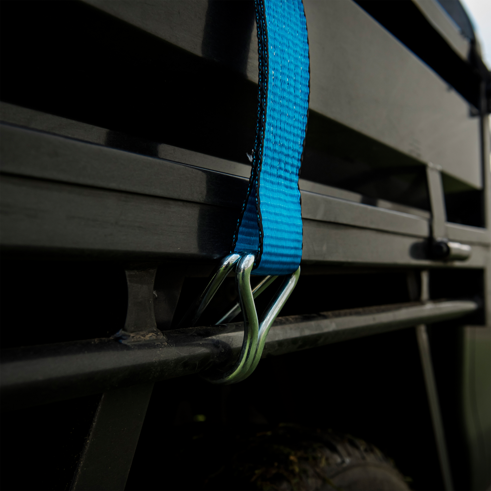 Grunt 50mm x 9m Polyester Ratchet Tie Down with Protecta Sleeve