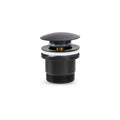 Brasshards Matt Black Universal Pop Up Dome Basin Waste - 64mm x 76mm - Easy Install - SuperSaverAU - view 1