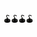 Everhang Magnetic Hook - 35mm - Ferrite - 6.3kg Pull Rating - 4 Pack - SuperSaverAU - view 1