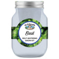 Mr Fothergill's Basil Self Watering Mason Jar Grow Kit