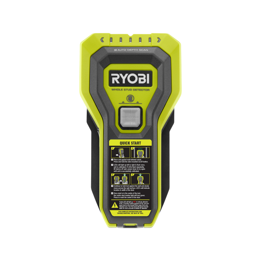 Ryobi Stud Finder RYSF5003 - Detects Timber, Metal & Wires - 38mm Deep - SuperSaverAU - view 1