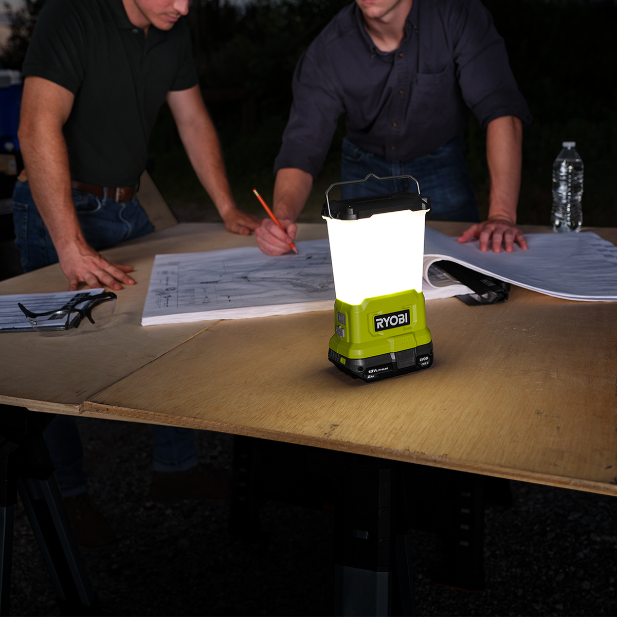 Ryobi 18V ONE+ Lantern - Tool Only - 3 Brightness Modes - USB Charging - SuperSaverAU - view 3