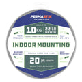 Permastik Indoor Mounting Tape - 24mm x 20m - Foam - 10kg Hold - SuperSaverAU - view 1