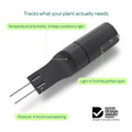 Plant with Willow Smart Indoor Plant Sensor Starter Pack Charcoal, 1 Sensor & Hub