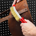 Trojan Wire Brush - 310mm - Brass Plated - Rust and Paint Removal - SuperSaverAU - view 2
