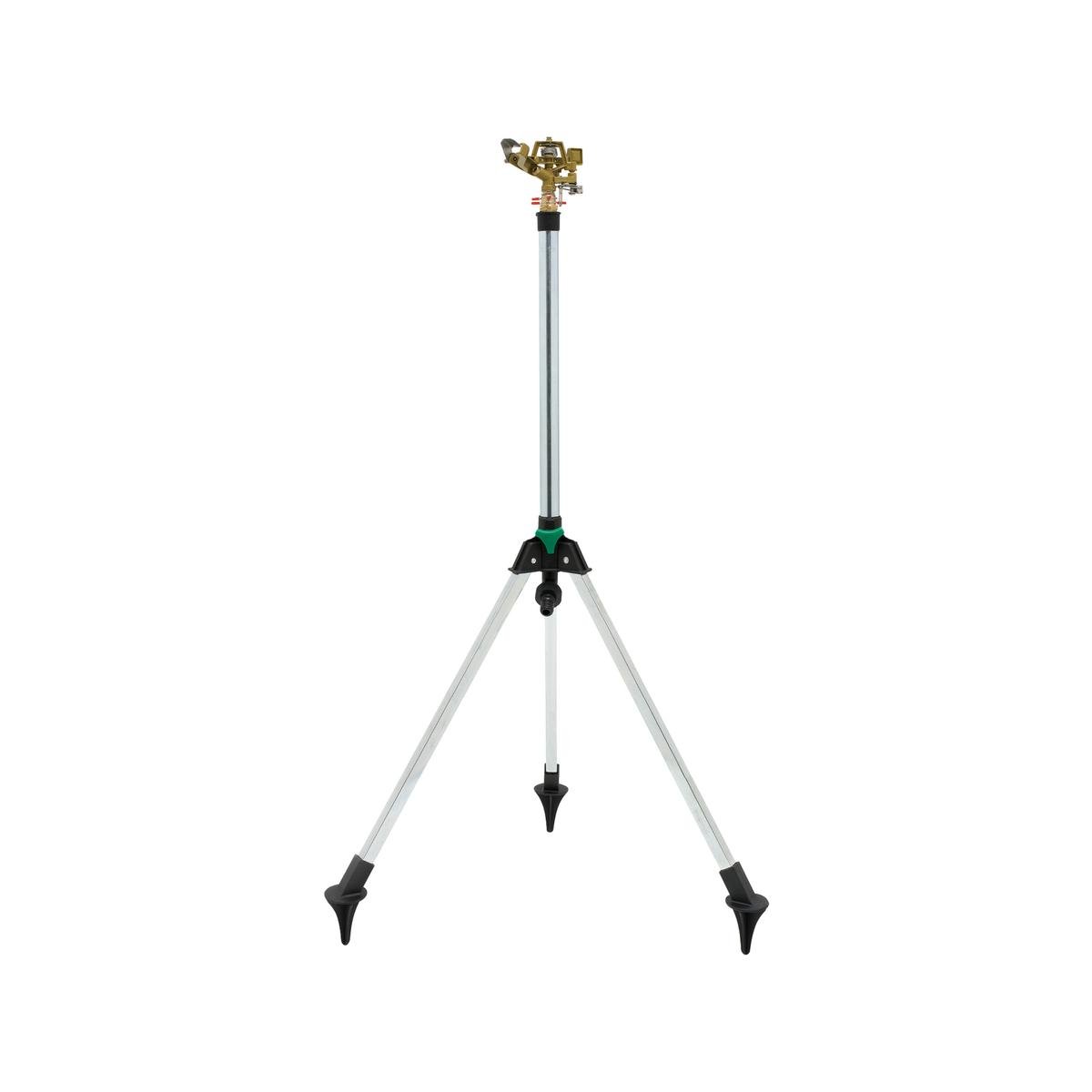 Pope Rain Tower Sprinkler - Adjustable Impact - 0.5-0.85m - Metal - 24m Coverage - SuperSaverAU - view 1