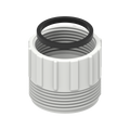 Holman 32mm x 40mm PP M F Threaded Adaptor - Compliant Plumbing Fitting - SuperSaverAU - view 2