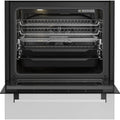 Beko 60cm Electric Freestanding Oven - White, Ceramic Cooktop, AirFry, SteamShine - BFCB60VMW