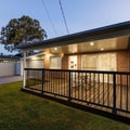 Peak Aluminium Balustrade - 64mm - Aluminium - Black Finish - SuperSaverAU - view 4