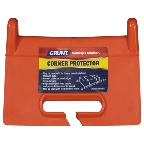 Grunt Open Edge Corner Tie Down Protector, Plastic