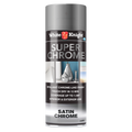 White Knight 300g Super Chrome Satin Spray Paint - Indoor/Outdoor