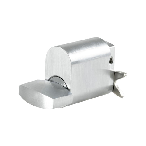 Rolltrak Commercial Security Oval Turnsnib Lock - Satin Chrome - 6 Pin Design - Rabbit Cam - 10 Year Guarantee - 18mm x 31mm x 53mm - SuperSaverAU - view 1