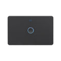 Deta Matte Black Grid Connect Smart Single Gang Touch Light Switch - SuperSaverAU - view 1