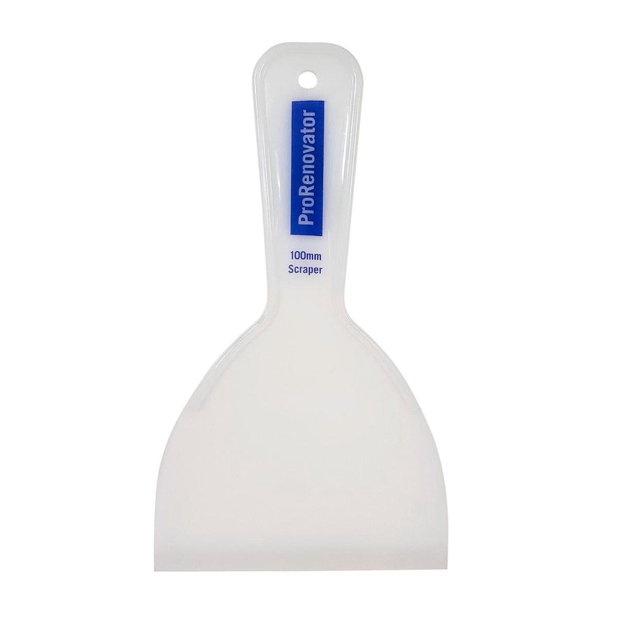 Pro Renovator 100mm Plastic Scraper - Smooth Finish - Paint Removal - SuperSaverAU - view 1