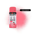 White Knight Squirts Fluoro Pink Satin Spray Paint 310g - Solvent-Based, Waterproof
