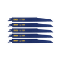 Irwin Bi Metal Reciprocating Saw Blade 5 Pack 9" 10tpi Black - SuperSaverAU - view 3