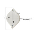 Adoored Ezi Close Screen Door Closer - 91mm - Plastic - Easy Installation - SuperSaverAU - view 2
