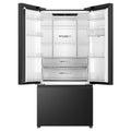 Haier 509L French Door Fridge - Black - Non-Plumbed Water Dispenser - 5 Star Energy - HRF510FHC