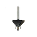Ultra 6.4mm 45 Degree Chamfer Router Bit - Tungsten Carbide Tipped, 1/4" Shaft