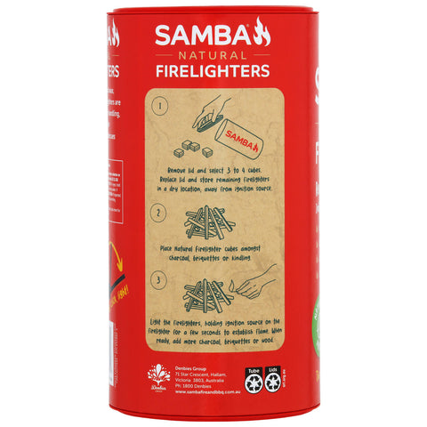 Samba Natural Firelighters 100 Pack