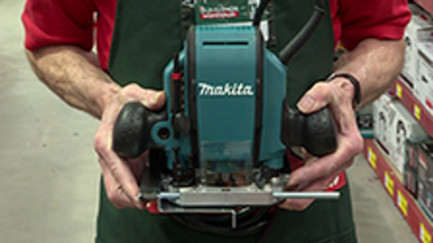 Makita 900W 9.5mm (3/8") Plunge Router RP0900X1 Corded, Teal/Black
