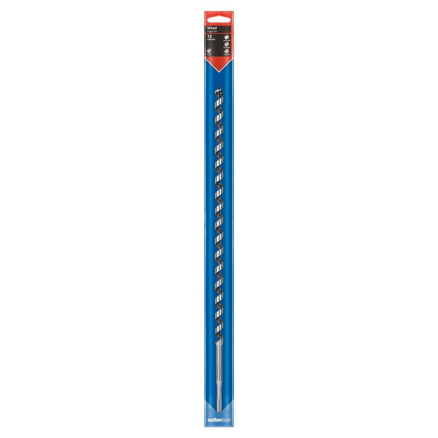 Sutton Tools Long Auger Bit 500 x 13mm Steel Fast Drilling - SuperSaverAU - view 1