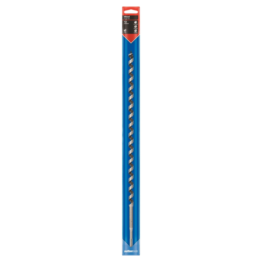 Sutton Tools Long Auger Bit 500 x 13mm Steel Timber Drilling