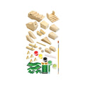Boyle Wood Craft Project Kit Dinosaur - 1 Pack - 225mm x 100mm - DIY Assembly - SuperSaverAU - view 2