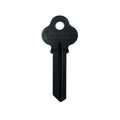 EHI LW5 Black Blank Key, Nickel Plated Brass, for Key Cutting