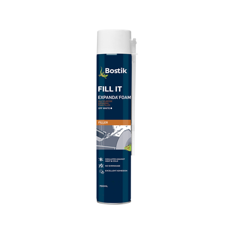 Bostik Fill It Expanda Foam - 750ml - Polyurethane - Airtight Seal - SuperSaverAU - view 1