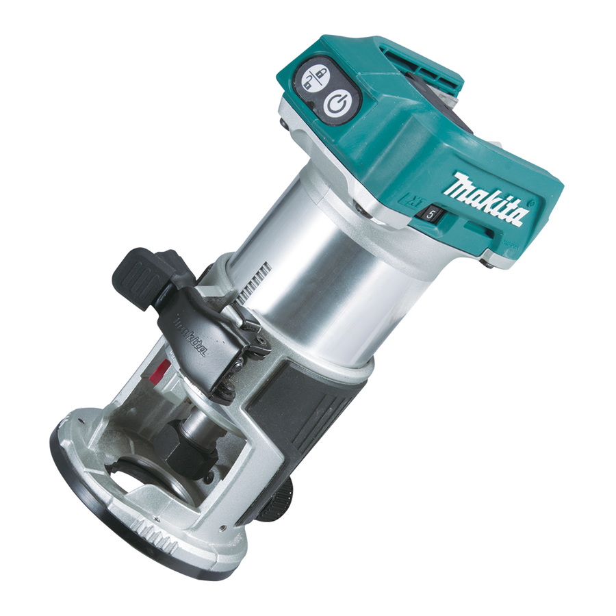Makita 18V Brushless Laminate Trimmer DRT50Z - Skin Only - 30000 RPM - Precision Trimming - SuperSaverAU - view 1