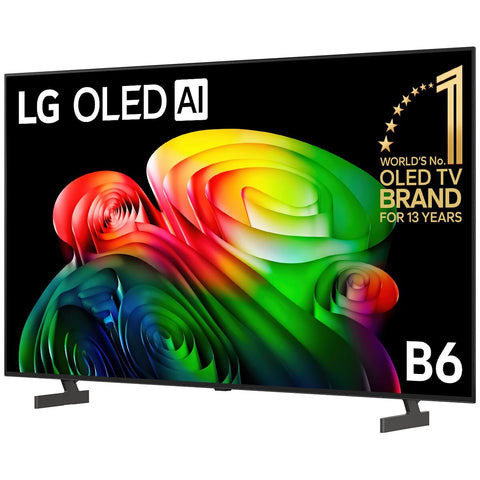 LG 65-inch OLED B6 4K Smart TV - 120Hz, Self-Lit Pixels, Dolby Vision, Four HDMI 2.1 - OLED65B6PSA