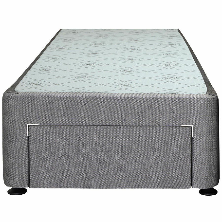 Sealy King Single Spacesaver Bed Base - Front Drawer, Patented Module Support, Charcoal - 728184