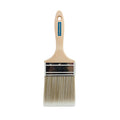 Pro Renovator Wall Paint Brush 88mm Synthetic Filament Raw Timber Handle