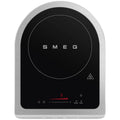 Smeg Portable Induction Hob - Matte White, Temperature Probe, Boost Function - PIC01WHMAU