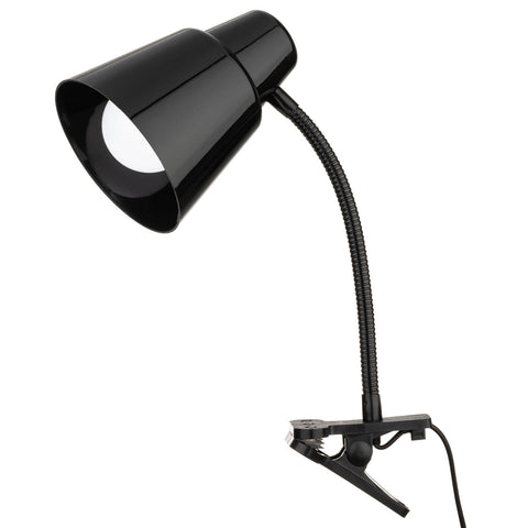 Verve Design Brylee Black Adjustable Clamp Lamp 25W Plastic & Metal ATL154BK
