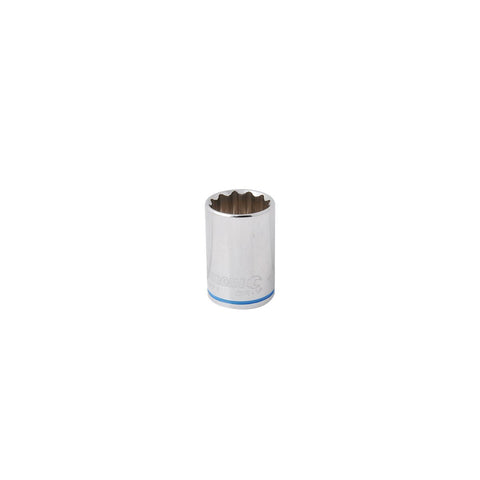 Kincrome Socket 16mm 1/2" Drive - Chrome Vanadium Steel - Mirror Polish - SuperSaverAU - view 1