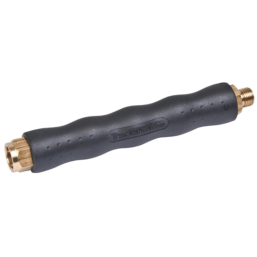 Tradeflame Bent Stem Connecting Valve Hand Piece Brass Plastic Durable - SuperSaverAU - view 1