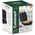 Cuisinart 4-Slice Belgian Waffle Maker - Black - Non-Stick Plates - Five Browning Settings - WAF-150XA