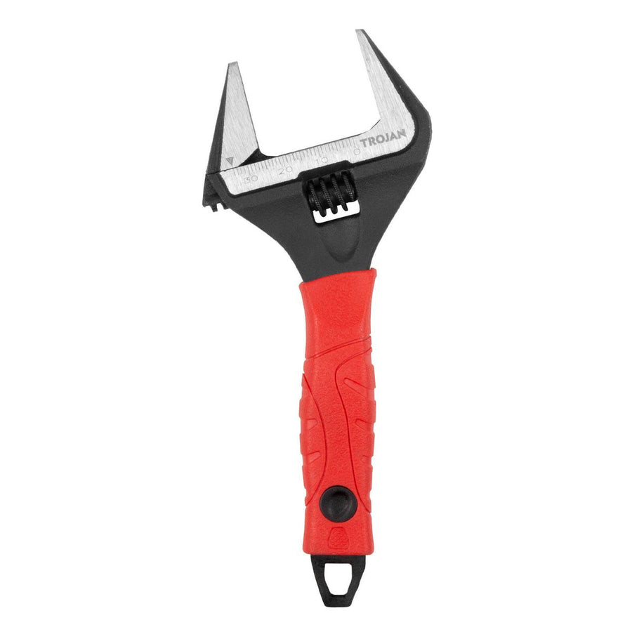 Trojan Adjustable Wide Mouth Wrench - 150mm - Soft Grip - Plumbing Use - SuperSaverAU - view 1