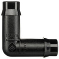 Pope 13mm Poly Barbed Elbow - Black Right-Angle Irrigation Fitting, 1000kPa