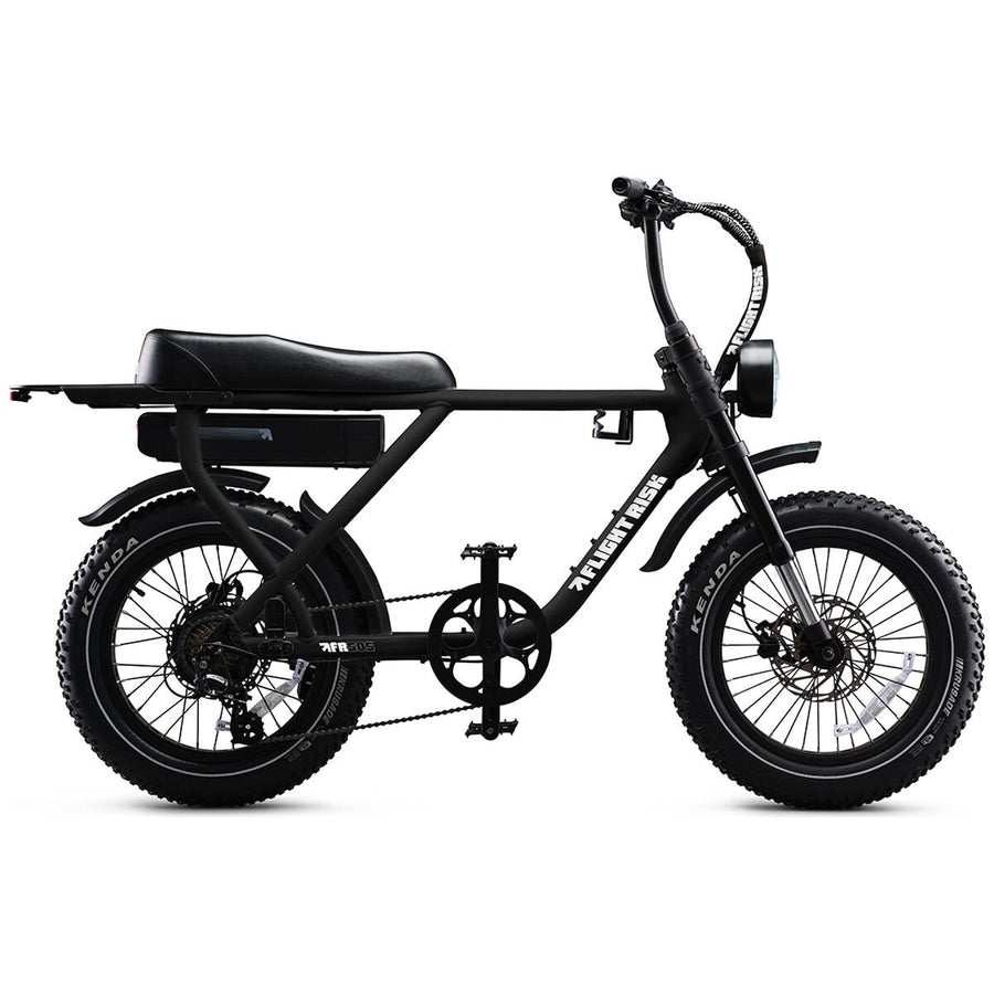 Flight Risk FR505 electric bike - 500W motor, 48V 20Ah Samsung battery, Black finish - FR-505BLACK