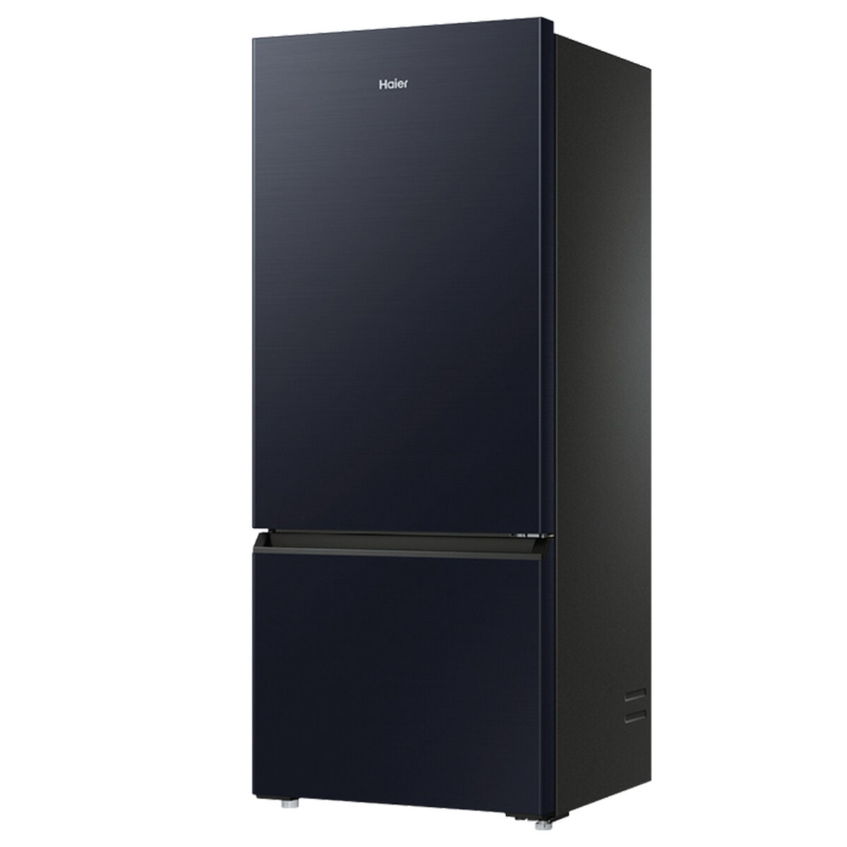 Haier 433L Bottom Mount Fridge - Black, 8 Star Energy, Reversible Door, Humidity Zone - HRF420BEC