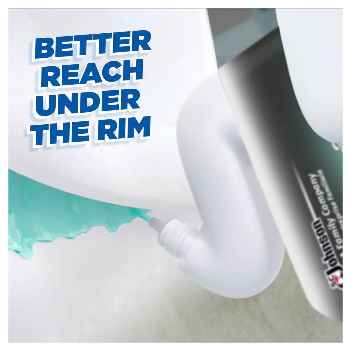 Duck Extra Power Toilet Shield 900ml Ocean Burst - 360° Coverage - Black