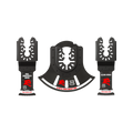 Diablo Multi Tool Blade Set - 3 Piece Bi-Metal Universal - 139.7mm x 215mm - Durable Cutting Edges - SuperSaverAU - view 2