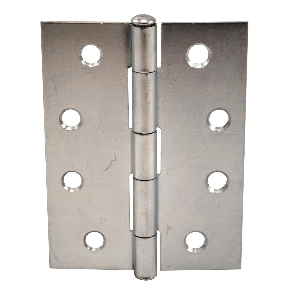 Lane Zinc Plated Loose Pin Butt Hinge 100x75x1.6mm Durasmooth - SuperSaverAU - view 1