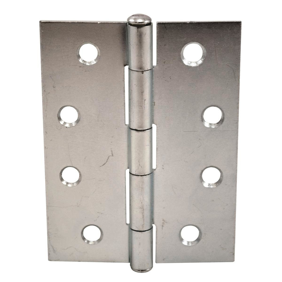 Lane Zinc Plated Loose Pin Butt Hinge 100x75x1.6mm Durasmooth - SuperSaverAU - view 1